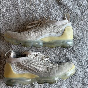 Nike Beige Air VaporMax Sneakers